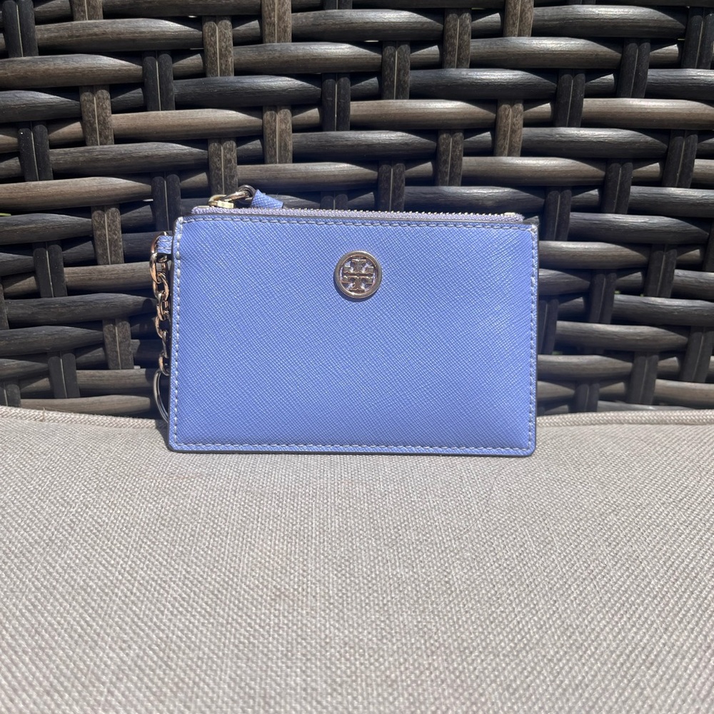 Tory Burch Periwinkle Card Holder
